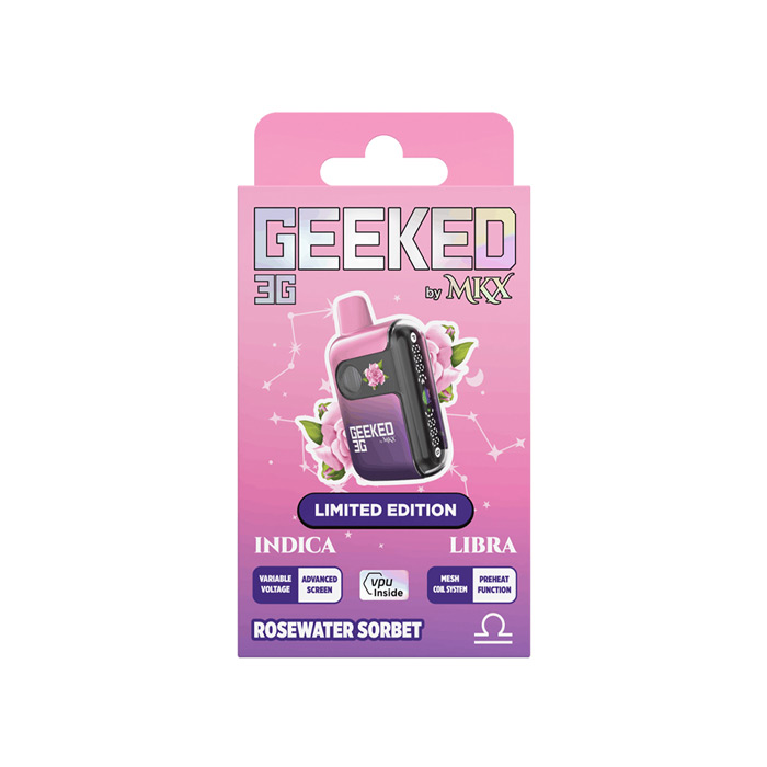 MKX Rosewater Sorbet GEEKED