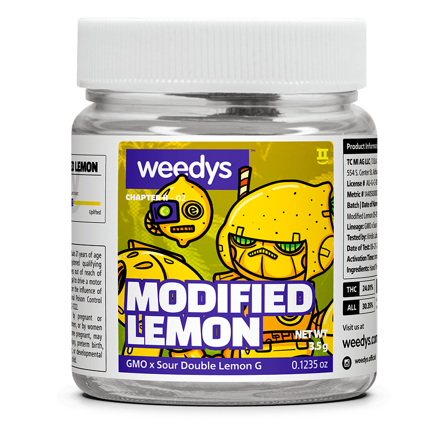 Weedys Modified Lemon