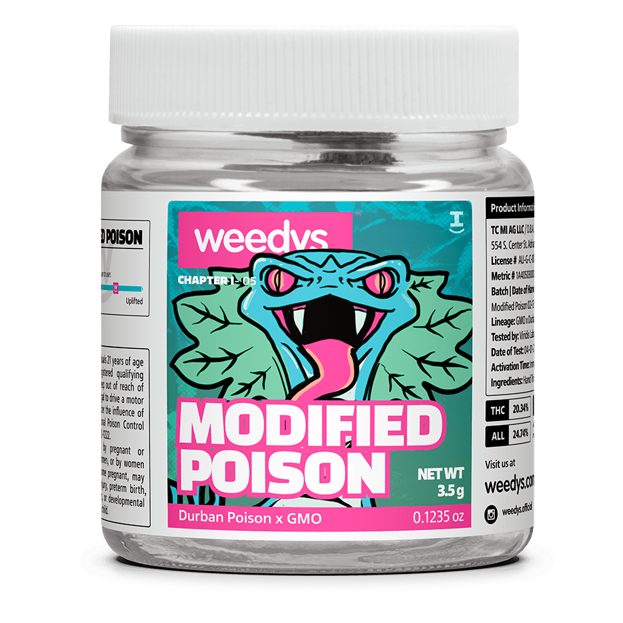 Weedys Modified Poison
