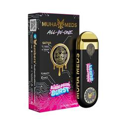 Muha Bubblegum Burst 2g Vape