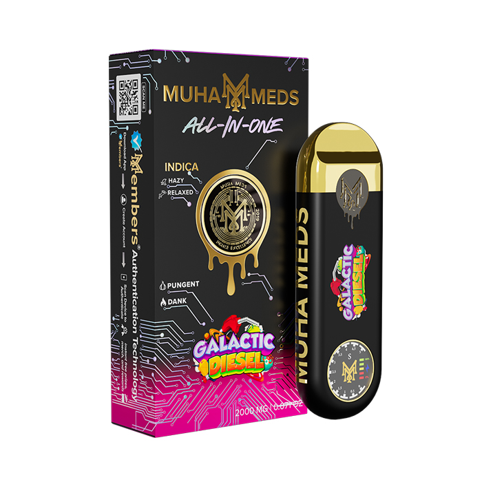 Muha Galactic Diesel 2g Vape Muha Galactic Diesel 2g Vape