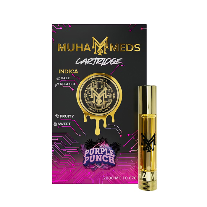 Muha Meds Purple Punch 2g 510 Muha Meds Purple Punch 2g 510