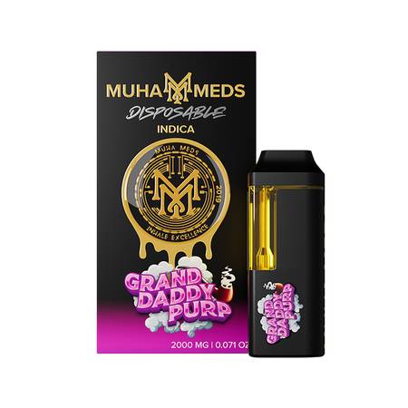 Muhameds Grand Daddy Purple 2g Vape