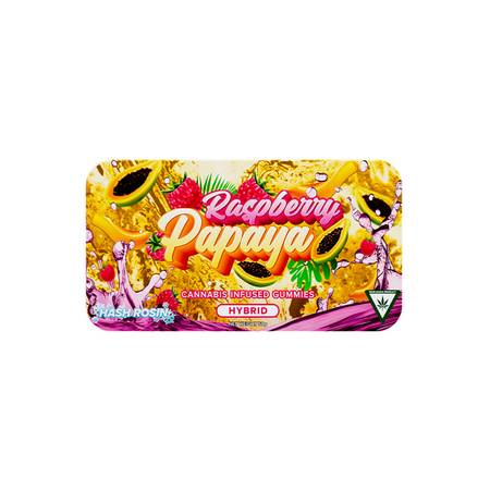 Muhameds Raspberry Papaya gummies 200mg