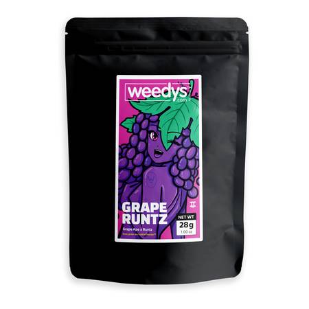 Weedys Grape Runtz | 1oz | Mylar product image