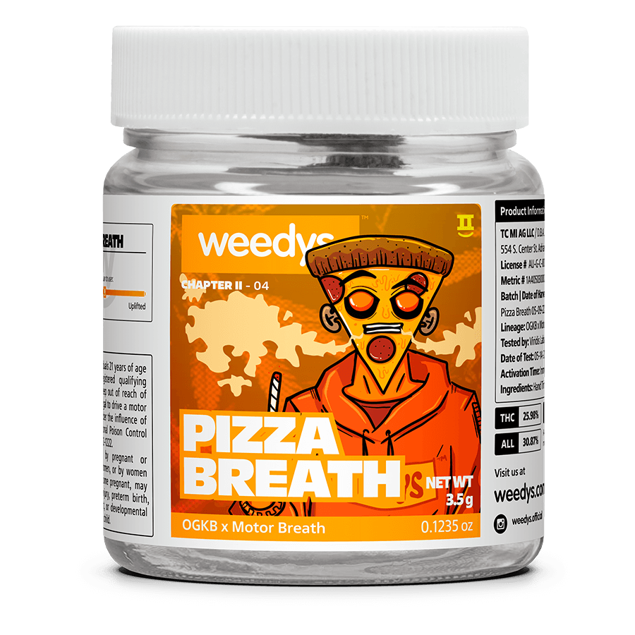 Weedys Pizza Breath