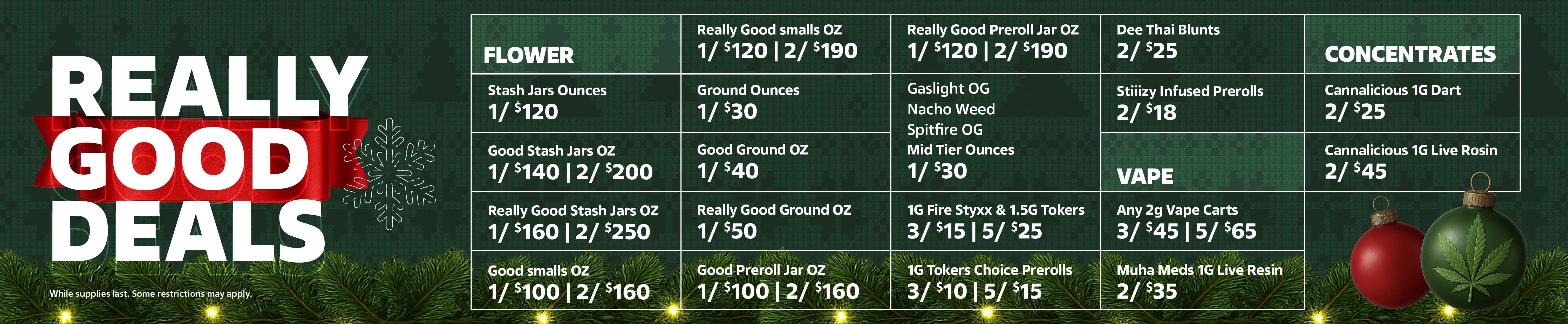 Really Good Deals Banner v2 1217 Desktop