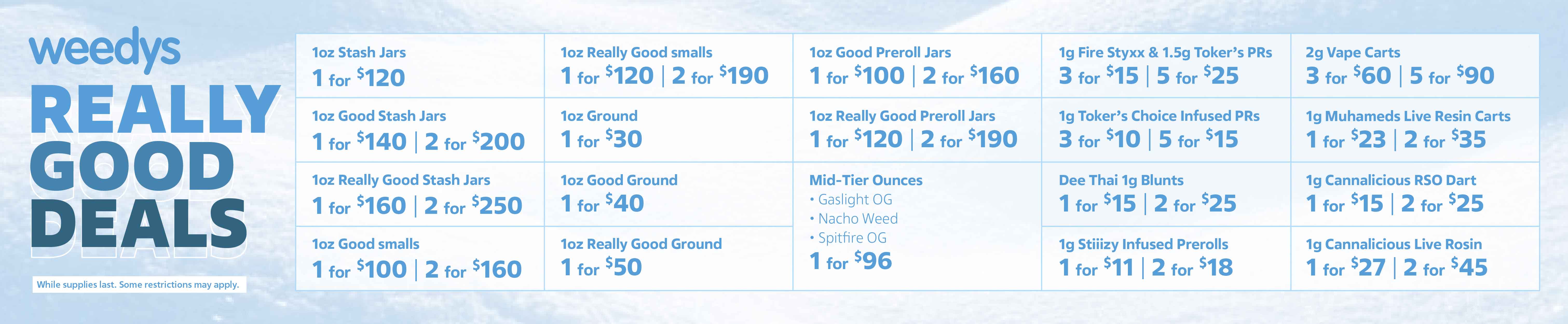 Really Good Deals Jan v2 0114 Desktop Banner