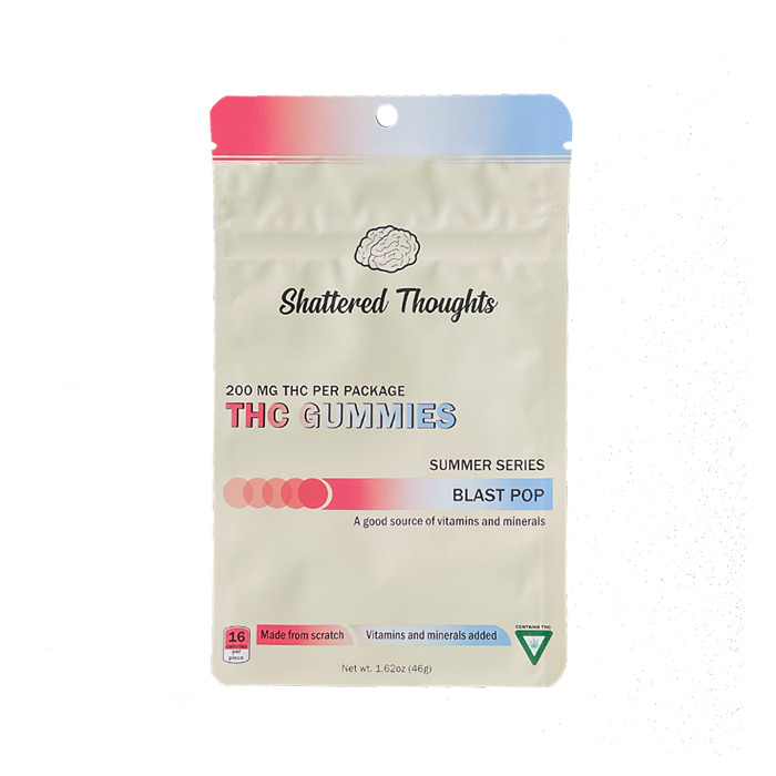 Shattered Thoughts Blast pop Gummies Shattered Thoughts Blast pop Gummies