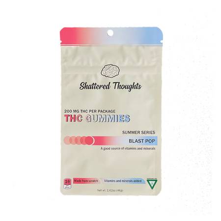 Shattered Thoughts Blast pop Gummies Shattered Thoughts Blast pop Gummies