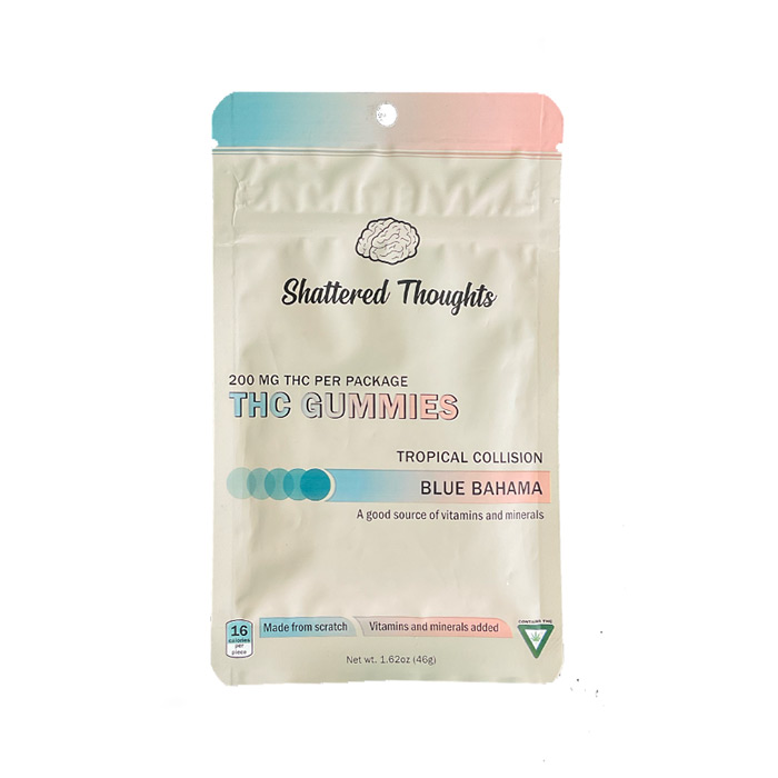 Shattered Thoughts Blue Bahama Gummies Shattered Thoughts Blue Bahama Gummies
