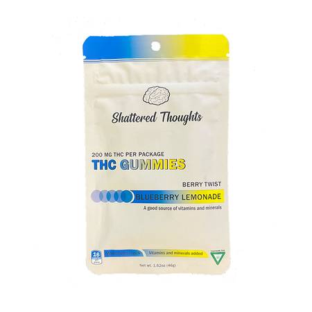 Shattered Thoughts Blueberry Lemonade Gummies
