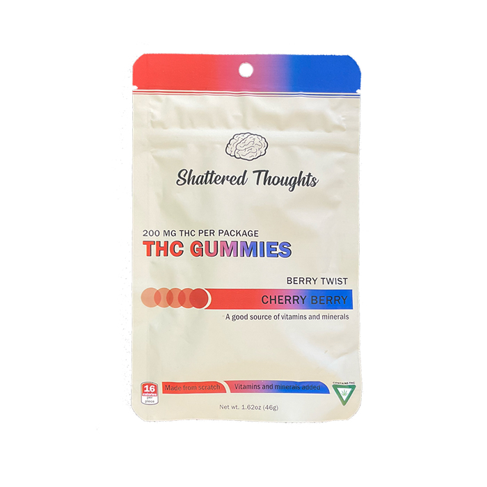 Shattered Thoughts Cherry Berry Gummies Shattered Thoughts Cherry Berry Gummies