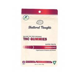 Shattered Thoughts Cranberry Vegan Gummies