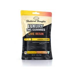 Shattered Thoughts Live Resin Lemon Lychee 2