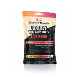 Shattered Thoughts Live Resin Raspberry Lychee 2
