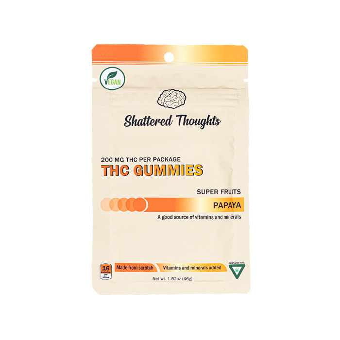 Shattered Thoughts Papaya Gummies Shattered Thoughts Papaya Gummies