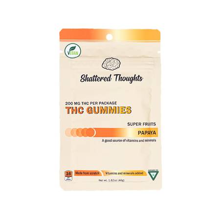 Shattered Thoughts Papaya Gummies