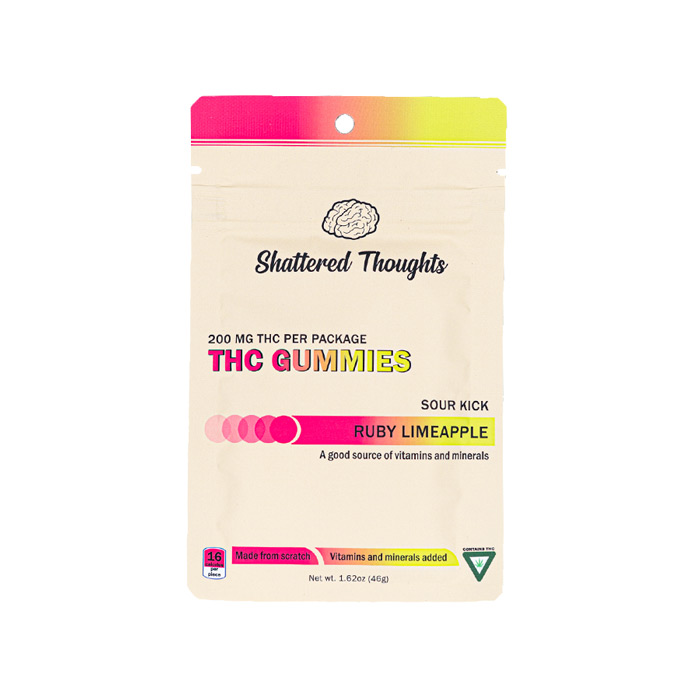 Shattered Thoughts Ruby Limeapple Gummies Shattered Thoughts Ruby Limeapple Gummies