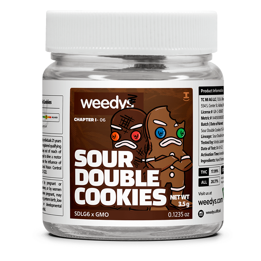 Weedys Sour Double Cookies