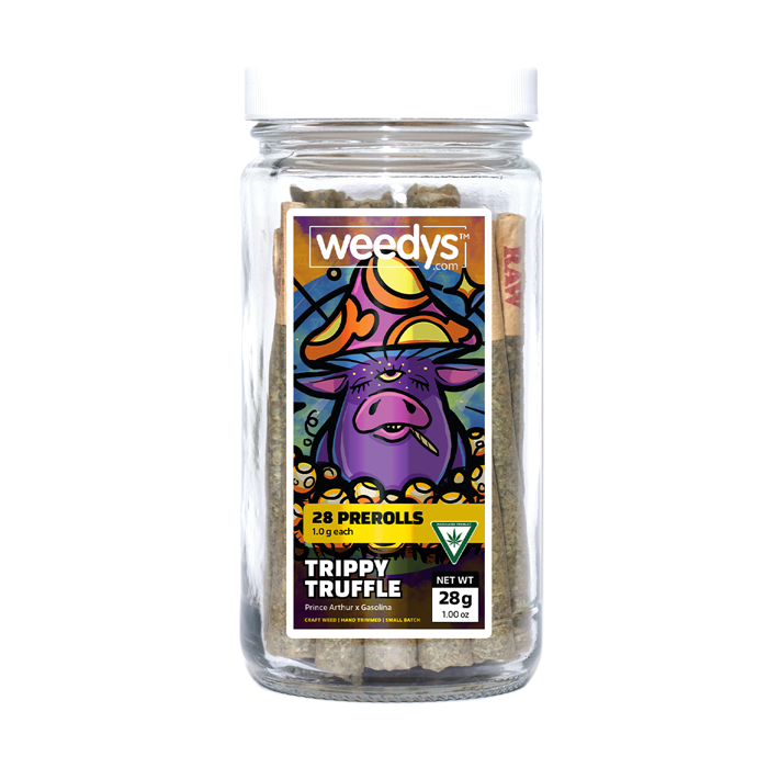 Weedys Trippy Truffle 28g Prerolls