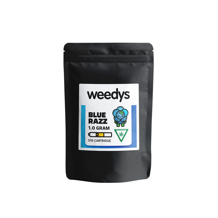 Weedys Blue Razz 510 Cart Weedys Blue Razz 510 Cart