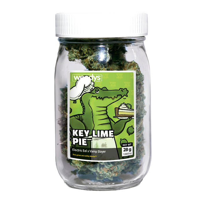 Weedys Key Lime Pie Stash Jar