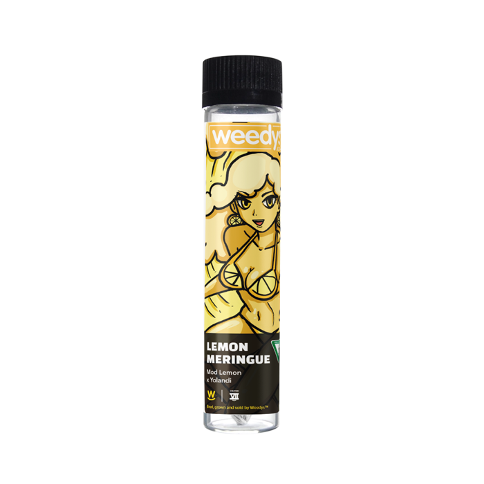 Weedys Lemon Meringue Preroll Weedys Lemon Meringue Preroll