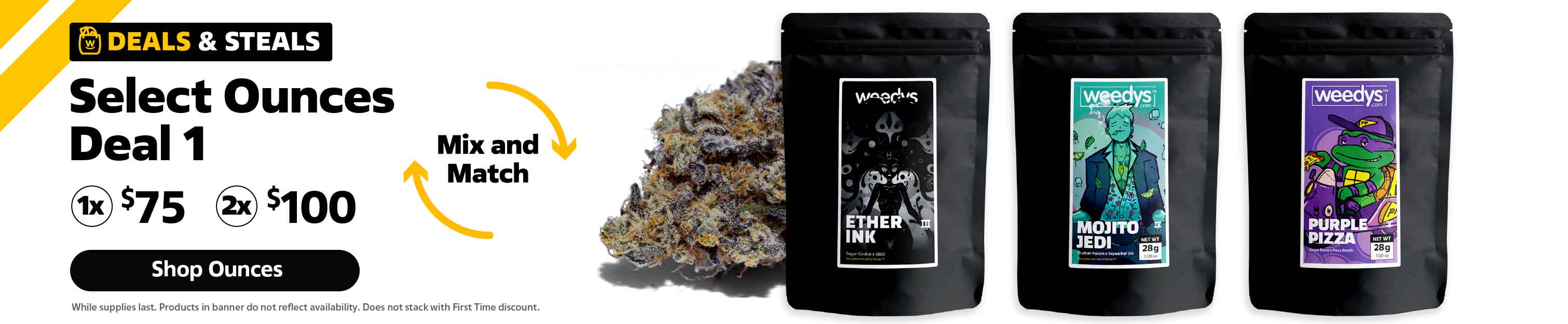 Weedys Ounce Deal 1 Desktop Banner