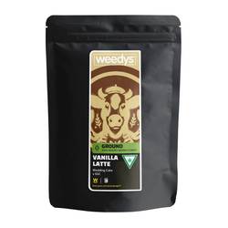 Weedys Vanilla Latte Ground