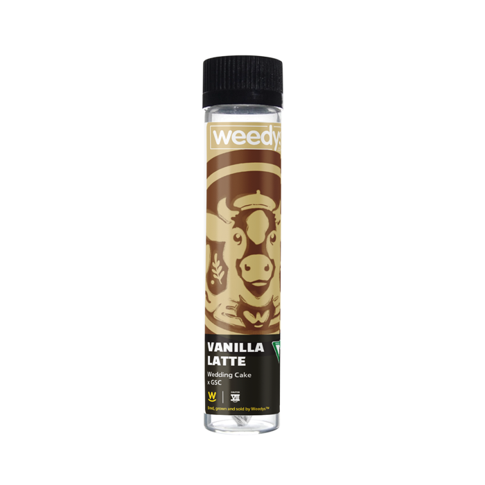 Weedys Vanilla Latte Preroll Weedys Vanilla Latte Preroll