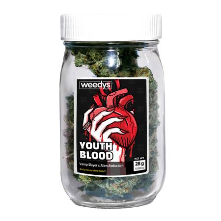 Weedys Youth Blood Stash Jar